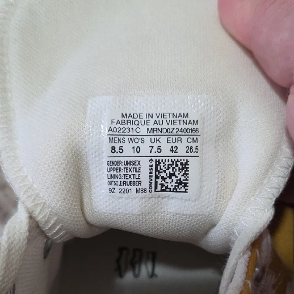 Converse Run Hike Platform Tonal Embroidery Sneakers - Size 10 (Womens) - Picture 10 of 12